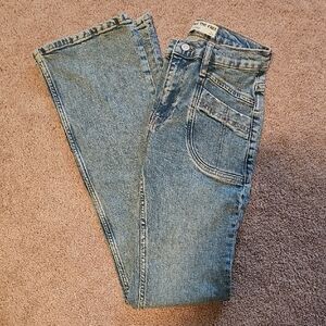 We The Free Blue Boot Cut Jeans